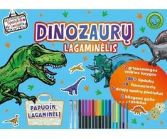 KNYGA Dinozaurų lagaminėlis