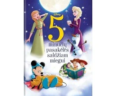 KNYGA Disney 5 minučių pasakėlės saldžiam miegui