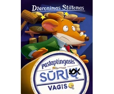 KNYGA Džeronimas Stiltonas. Paslaptingasis sūrių vagis