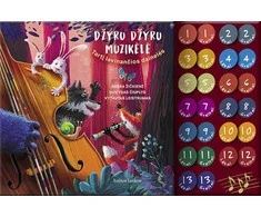 KNYGA Džyru džyru muzikėlė. Tartį lavinančios dainelės