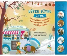 KNYGA Džyru džyru žiema. Lietuviškos dainelės nuo advento, Kalėdų iki Užgavėnių