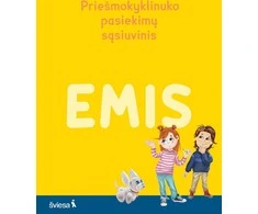 KNYGA Šviesa Emis. Priešmokyklinuko pasiekimų sąsiuvinis