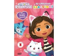 KNYGA Gabbys Dollhouse. Spalvink
