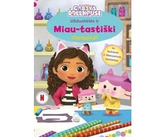 KNYGA Gabbys Dollhouse. Užduotėlės ir darbeliai