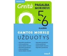 KNYGA Šviesa Gamtos mokslų užduotys 5-6 klasėms, serija Greita pagalba mokiniui!