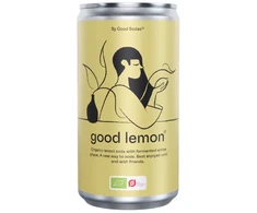 KNYGA Gazuotas gaivusis gėrimas GOOD LEMON, eko, 250 ml