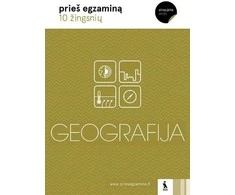 KNYGA Šviesa GEOGRAFIJA. 10 žingsnių egzamino link