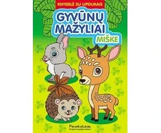 KNYGA Gyvūnų mažyliai miške
