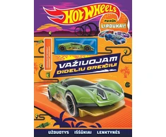 KNYGA HOT WHEELS. Važiuojam dideliu greičiu!