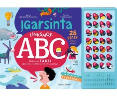 KNYGA Įgarsinta linksmoji ABC. Mokomės tarti abėcėlės raidėmis žymimus garsus