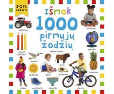 KNYGA Išmok 1000 pirmųjų žodžių