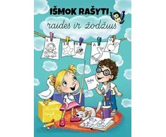 KNYGA Išmok rašyti raides ir žodžius