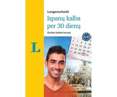 KNYGA Ispanų kalba per 30 d. + 3CD