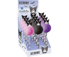 KNYGA Itrinamas rašiklis Pom pom Kuromi