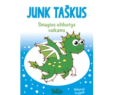 KNYGA Junk taškus. Smagios užduotys vaikams (Mėlynoji knygelė)