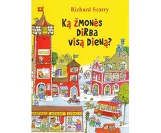 KNYGA Ką žmonės dirba visą dieną?