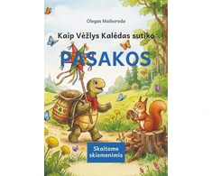 KNYGA Kaip vėžlys Kalėdas sutiko. Skaitome skiemenimis
