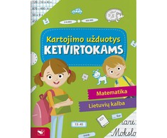 KNYGA Kartojimo užduotys ketvirtokams. Matematika. Lietuvių kalba