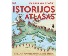 KNYGA Kas kur yra Žemėje? Istorijos atlasas. Žemėlapiai, kuriuose atgyja pasaulio istorija