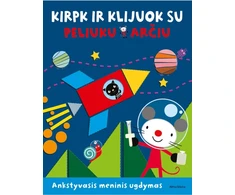 KNYGA Kirpk ir klijuok su peliuku Arčiu