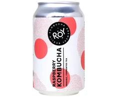 KNYGA Kombučia gėrimas AVIETĖ, ekologiškas, 330 ml