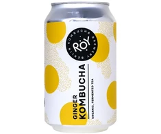 KNYGA Kombučia gėrimas IMBIERAS, ekologiškas, 330 ml