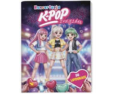KNYGA Koncertuoja K-POP žvaigždės. Su lipdukais