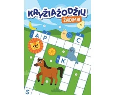 KNYGA Kryžiažodžių žaidimai. Užduotėlių knygelė