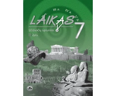 KNYGA Briedis Laikas. Užduočių sąsiuvinis 7 klasei, 2 dalis
