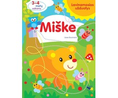 KNYGA Lavinamosios užduotys 3-4 metų vaikams. MIŠKE