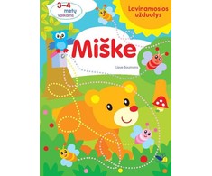 KNYGA Lavinamosios užduotys 3-4 metų vaikams. MIŠKE