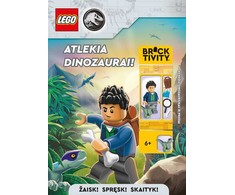 KNYGA LEGO® Jurassic World. Atlekia dinozaurai!