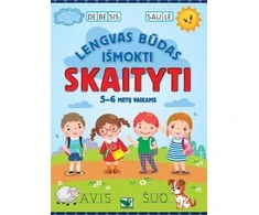 KNYGA Lengvas būdas išmokti skaityti 5-6 metų vaikams