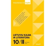 KNYGA Šviesa Lietuvių kalba ir literatūra. PUPP, 10 (II gimnazijos) klasė, serija Pasirenkite PUPP