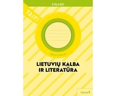 KNYGA Šviesa Lietuvių kalba ir literatūra. Skaitiniai 3 klasei (pagal 2022 m. BUP). Serija TAIP!