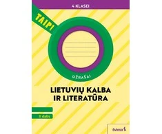 KNYGA Šviesa Lietuvių kalba ir literatūra. Užrašai 4 klasei, 2 dalis (pagal 2022 m. BUP). Serija TAIP!