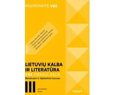 KNYGA Šviesa Lietuvių kalba ir literatūra: Kalbėjimas Bendrasis ir išplėstinis kursas 11 klasei, serija Pasirenk