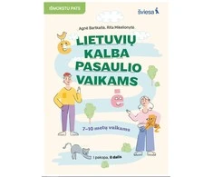 KNYGA Šviesa Lietuvių kalba pasaulio vaikams 1 pakopa 2d
