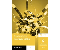 KNYGA Šviesa Lietuvių kalba. Pratybų sąsiuvinis 9 (I gimnazijos) klasei, 1 dalis, serija Horizontai
