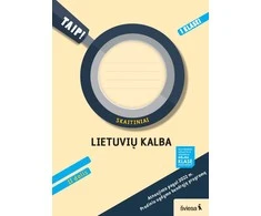 KNYGA Šviesa Lietuvių kalba. Skaitiniai 1 klasė, 2 dalis (atnaujinta 2022). Serija TAIP!