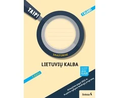 KNYGA Šviesa Lietuvių kalba. Skaitiniai 1 klasė, 1 dalis (atnaujinta 2022). Serija TAIP!