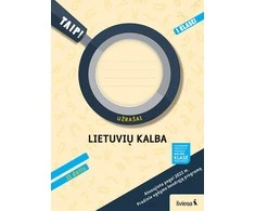 KNYGA Šviesa Lietuvių kalba. Užrašai 1 klasė, 2 dalis (atnaujinta 2022). Serija TAIP!