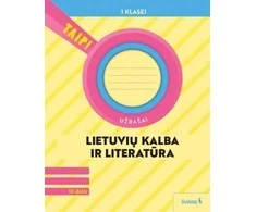 KNYGA Šviesa Lietuvių kalba. Užrašai 1 klasė, 3 dalis (atnaujinta 2022). Serija TAIP!