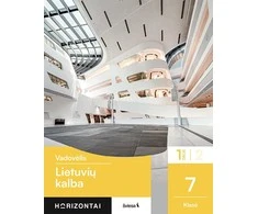 KNYGA Šviesa Lietuvių kalba. Vadovėlis 7 klasei, 1 dalis, serija Horizontai