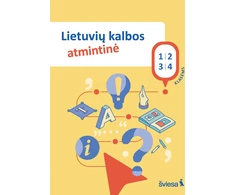 KNYGA Šviesa Lietuvių kalbos atmintinė 1–4 klasėms