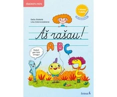 KNYGA Šviesa Lietuvių kalbos rašymo užduotys Aš rašau! 1 klasei, 1 dalis