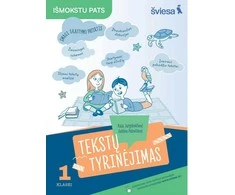 KNYGA Šviesa Lietuvių kalbos tekstų tyrinėjimas 1 klasei