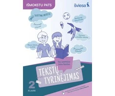 KNYGA Šviesa Lietuvių kalbos tekstų tyrinėjimas 2 klasei