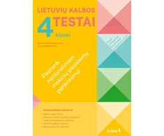 KNYGA Šviesa Lietuvių kalbos testai 4 klasei, serija Pasirenk nacionaliniam mokinių pasiekimų patikrinimui! (pagal 2022 m. BUP)