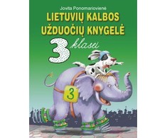 KNYGA Lietuvių kalbos užduočių knygelė 3kl.